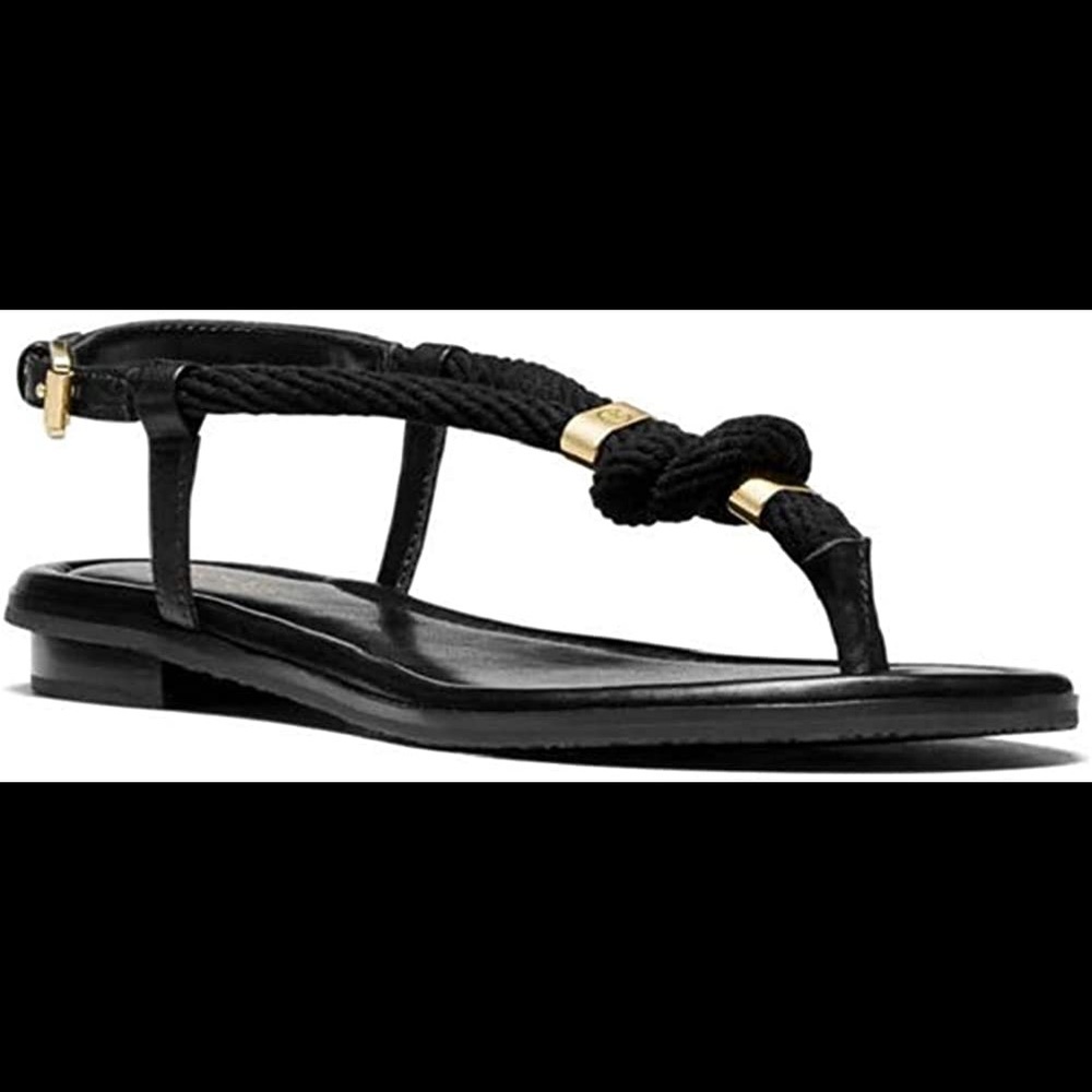 Michael Kors Holly Rope Nappa Leather Sandal